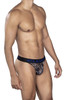 0920 Clever Men's Code Thong Color Black