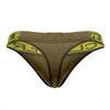 0923 Clever Men's Fitness Thong Color Green