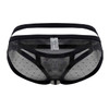 1093 Pikante Men's Oomph Mesh Briefs Color Black