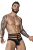 1097 Pikante Men's Clandestine Velvet Briefs Color Black