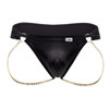 99669 CandyMan Men's Chain Thong Color Black