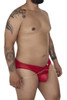 99672X CandyMan Men's Chain Jock Briefs Color Red