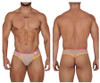 99673 CandyMan Men's Tulle Thong Color Beige