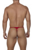 99685 CandyMan Men's Lace Thong Color Red