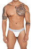 91141 Xtremen Men's Ultra-Soft Thong Color White