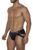 99696 CandyMan Men's Jock Briefs Color Black