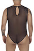 99699X CandyMan Men's Mesh Bodysuit Color Black