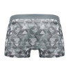 SMS-011 MalePower Men's Sheer Prints Seamless Short Color Optical