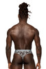 SMS-012 MalePower Men's Sheer Prints Thong Color Optical
