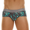 23050201104 Unico Men's Escaque Briefs Color 63-Green