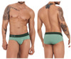 1234 Clever Men's Grace Briefs Color Green