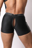 CellBlock 13 High Bar Zipper Trunk with Cock Ring Color Black