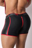 CellBlock 13 High Bar Zipper Trunk with Cock Ring Color Red