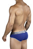 91014-3 Xtremen Men's 3-PK Briefs Color Blue-Gray-Blue