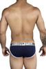 91014-3 Xtremen Men's 3-PK Briefs Color Blue-Gray-Blue