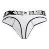 91036-3 Xtremen Men's 3-PK Thongs Color White-Gray-Blue