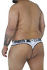 91036X-3 Xtremen Men's 3-PK Thongs Color White-Gray-Blue