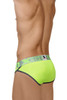 91053-3 Xtremen Men's 3-PK Briefs Color Fuchsia-Green-Fuchsia