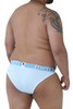 91057X-3 Xtremen Men's 3-PK Bikini Color Gray-Blue-Pink