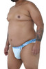 91057X-3 Xtremen Men's 3-PK Bikini Color Gray-Blue-Pink