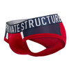 BAUT4388 Private Structure Men's Athlete Mini Briefs Color Red Falcon