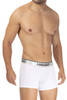 42326 HAWAI Men's Microfiber Boxer Briefs Color White