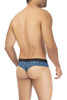 42328 HAWAI Men's Microfiber Thong Color Blue