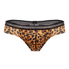 42345 HAWAI Men's Microfiber Thong Color Animal Print