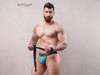 EW1384 ErgoWear Men's MAX Bikini Color Electric Green