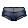 91154 Xtremen Men's Tulle Mesh Trunks Color Navy