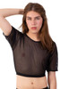 PL009 PLURAL Crop Top Color Black