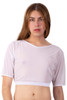 PL009 PLURAL Crop Top Color White