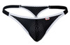 1286 Pikante Men's Montreaux Thong Color Black