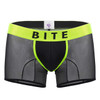 BW2023103 BiteWear Men's Luminous Lime Trunks Color Green