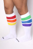 CellBlock 13 PRIDE Knee-High Socks Color White