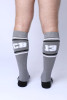 CellBlock 13 Challenger Knee-High Socks Color Grey