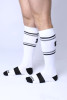 CellBlock 13 Challenger Knee-High Socks Color White