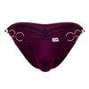 99710 CandyMan Men's Holes-in-One Bikini Color Burgundy