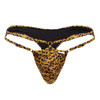 99712 CandyMan Men's Safari Thong Color Leopard Print