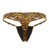 99712 CandyMan Men's Safari Thong Color Leopard Print