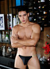 1846 JOR Men's Ares Bikini Color Black