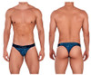 1416 Clever Men's Lush Thong Color Dark Blue