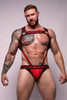 CellBlock 13 Linebacker Mesh Jockstrap Color Red