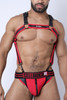 CellBlock 13 Buckle-Up Zipper Jockstrap Color Red