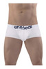 EW1476 ErgoWear Men's MAX COTTON Trunks Color White