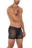 99723 CandyMan Men's See-Through Trunks Color Black