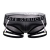 LCUT4419 Private Structure Men's Alpha Low Waist Garter Mini Color Black