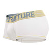 MOUX4103 Private Structure Men's Mo Lite Mid Waist Trunks Color White