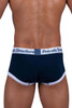 SCUS4530 Private Structure Men's Classic Mid Waist Trunks Color Navy