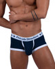 SCUS4530 Private Structure Men's Classic Mid Waist Trunks Color Navy